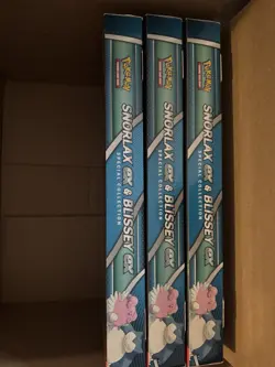 Pokemon TCG Snorlax ex and Blissey ex Special Collection Box - Lot of 3 - Image 1
