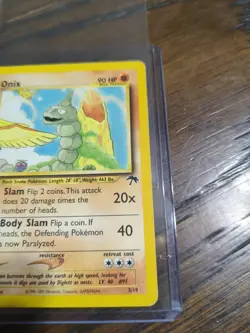 Pokemon Onix 3/18 Southern Islands Promo - Image 3