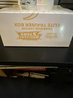 Pokemon Center Brilliant Stars ETB Pokemon TCG Sword & Shield Elite Trainer Box - Image 3