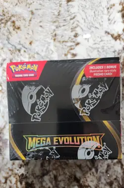 Pokemon TCG: Mega Evolution Factory Sealed Enhanced Booster Box - Image 1