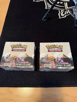 Pokemon TCG Sword Shield Rebel Clash 2 X Booster Box’s FACTORY SEALED 72 Packs! - Image 1