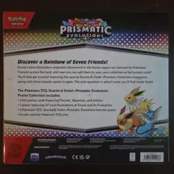 Pokemon Scarlet & Violet 8.5 Prismatic Evolutions Poster Collection - Image 2