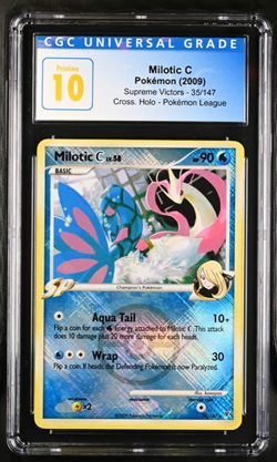 Milotic C 35/147 Supreme Victors Pokemon League Cross Holo CGC 10 Pristine - Image 1
