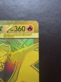 Mega Charizard X ex 130/094 Gold SR - Pokemon TCG Phantasmal Flames 2025 (1) - Image 4