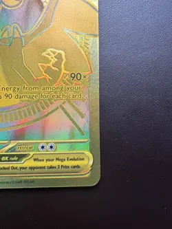 Mega Charizard X ex 130/094 Gold SR - Pokemon TCG Phantasmal Flames 2025 (1) - Image 5