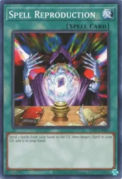 Yugioh! Spell Reproduction - DCR-EN083 - Common - Unlimited 25th Anniversary Edi - Image 1