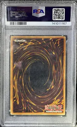 2003 YU-GI-OH! STARTER DECK: JOEY #001 RED-EYES B. DRAGON PSA 5 - Image 4