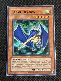 YuGiOh! - Spear Dragon RP02-EN057 Common Unlimited (Reprint) Near Mint - Image 1