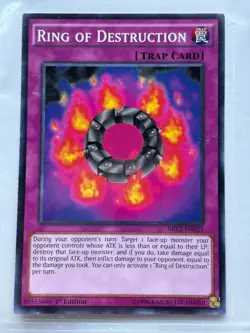 Yu-Gi-Oh Ring of Destruction MIL1-EN023 Common 1st Edition NM - Image 1