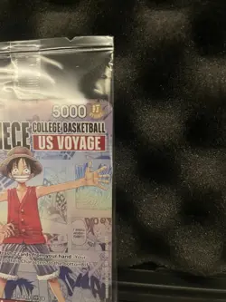 Bandai One Piece Monkey.D.Luffy US Voyage College Basketball Promo Card - Image 4