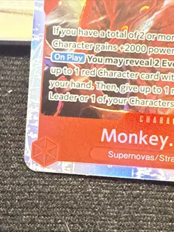 Monkey.D.Luffy OP12-015 SR - Legacy of the Master - One Piece, English - Image 5