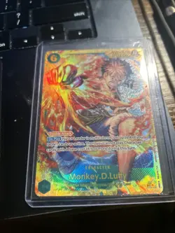 Monkey.D.Luffy SEC OP13-118 Carrying On His Will One Piece TCG NM English - Image 4