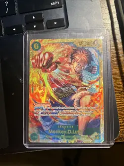 Monkey.D.Luffy SEC OP13-118 Carrying On His Will One Piece TCG NM English - Image 5