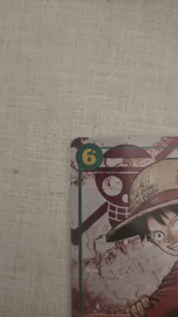 Monkey D Luffy SEC Alt Art OP13-118 Carrying On His Will One Piece RED - Image 3