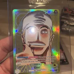 One Piece TCG OP05-098 Leader Alt Art Enel Japanese - Image 2