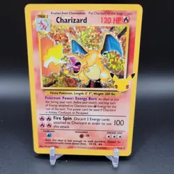 Pokemon TCG Charizard 4/102 Holo Celebrations 25th Anniversary Classic Set Fresh - Image 1