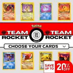 2000 Pokemon 1st Edition Team Rocket Set: Choose Your Card! - Image 1