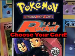 Pokemon TCG 1999 1st Edition Team Rocket - You Pick - Excellent/NM or Better - Image 1