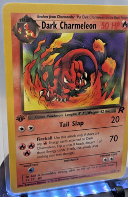 Pokemon Dark Charmeleon 1st Edition 32/82 Team Rocket Regular - 5.2 - Image 2