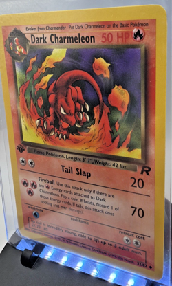 Pokemon Dark Charmeleon 1st Edition 32/82 Team Rocket Regular - 5.2 - Image 3