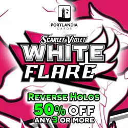 Pokemon - White Flare - Reverse Holo Cards - Scarlet & Violet Singles - Image 1