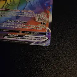 Pokemon TCG Evolving Skies Garbodor VMAX Rainbow Secret Rare Card 216/203 - Image 4
