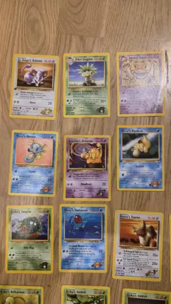 Gym Challenge Bundle 30 Cards Pokemon Vintage Cards 1 st edition - Image 2