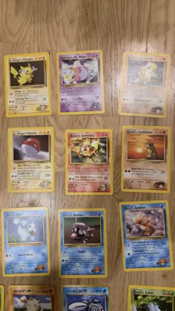 Gym Challenge Bundle 30 Cards Pokemon Vintage Cards 1 st edition - Image 3