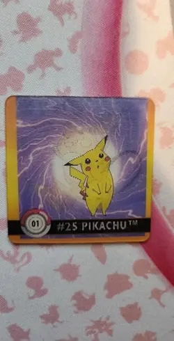 Pikachu / Raichu Pokemon Artbox Action Flipz Card 01 VLP - Image 1