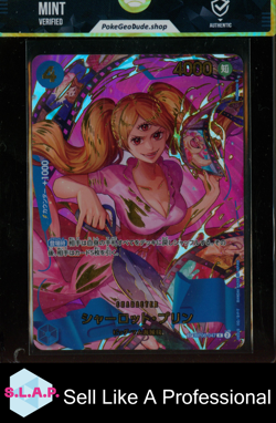 CHARLOTTE PUDDING BANDAI OP06-047 ONE PIECE CARD GAME CHARACTER JAPANESE OP06 R - Image 1