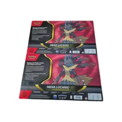 Pokemon TCG 2x Mega Lucario EX & 1x Mega Charizard EX UPC Promo Cards Sealed - Image 4