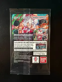 One Piece US Voyage College Basketball Luffy Promo Card - Sealed - In Hand - Image 2