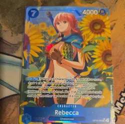One Piece Card Game Rebecca Alt Art Parallel OP10-058 - Image 1
