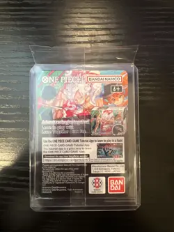 One Piece Monkey.D.Luffy College Basketball US Voyage Promo Card (Sealed) P-055 - Image 2