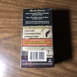 Score Case Closed TCG Card Game Crime & Punishment Booster Box First Edition - Image 2