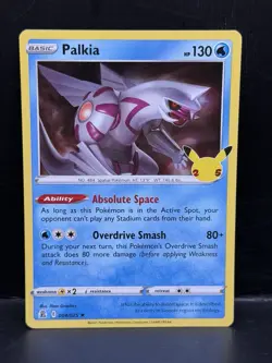 Palkia 004/025 Celebrations Holo Pokemon Card 25th Anniversary Near Mint -pk3 - Image 1