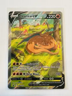 Pokemon TCG Charizard v SWSH260 Sword & Shield Promo Card - Image 1