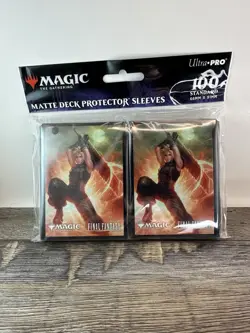 SEALED MTG Cloud Final Fantasy (100) ULTRA PRO deck protector card sleeves - Image 1