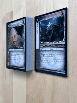 GOLLUM/SHELOB COLLECTION (LOTR TCG, LOT OF 49 COMMON/UNCOMMON CARDS) - Image 1