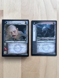 GOLLUM/SHELOB COLLECTION (LOTR TCG, LOT OF 49 COMMON/UNCOMMON CARDS) - Image 2