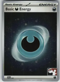 Pokemon TCG Basic Darkness Energy - (Cosmos Holo) Common Prize Pack Series Card - Image 1