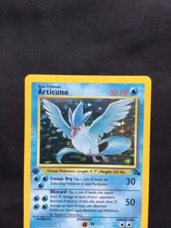 Pokemon Cards: 1st Edition Fossil Rare Holo: Articuno 2/62 - Image 2