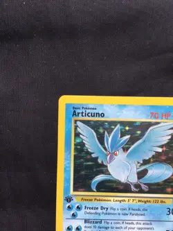 Pokemon Cards: 1st Edition Fossil Rare Holo: Articuno 2/62 - Image 3