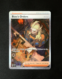 Pokemon Card TCG - Boss's Orders (Ghetsis) 265/193 - Paldea Evolved - SIR - NM ⭐ - Image 1