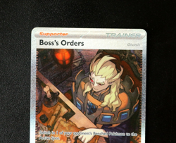 Pokemon Card TCG - Boss's Orders (Ghetsis) 265/193 - Paldea Evolved - SIR - NM ⭐ - Image 2