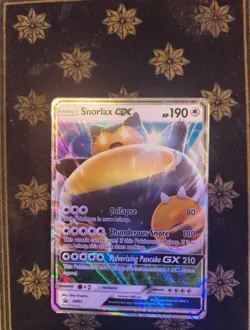 Snorlax GX SM05 SM Promos Holo Card Near Mint Condition - Image 1
