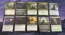 Mtg Elf Tribal Deck Core Commander Golgari Green Black Lathril 37 Cards - Image 1