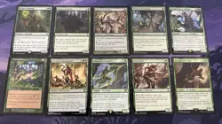 Mtg Elf Tribal Deck Core Commander Golgari Green Black Lathril 37 Cards - Image 3