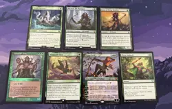 Mtg Elf Tribal Deck Core Commander Golgari Green Black Lathril 37 Cards - Image 4