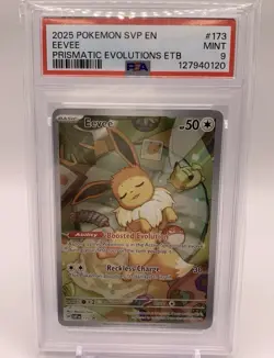 Eevee 173 Sv: Scarlet & Violet Promo Cards Holo PSA 9 - Image 1